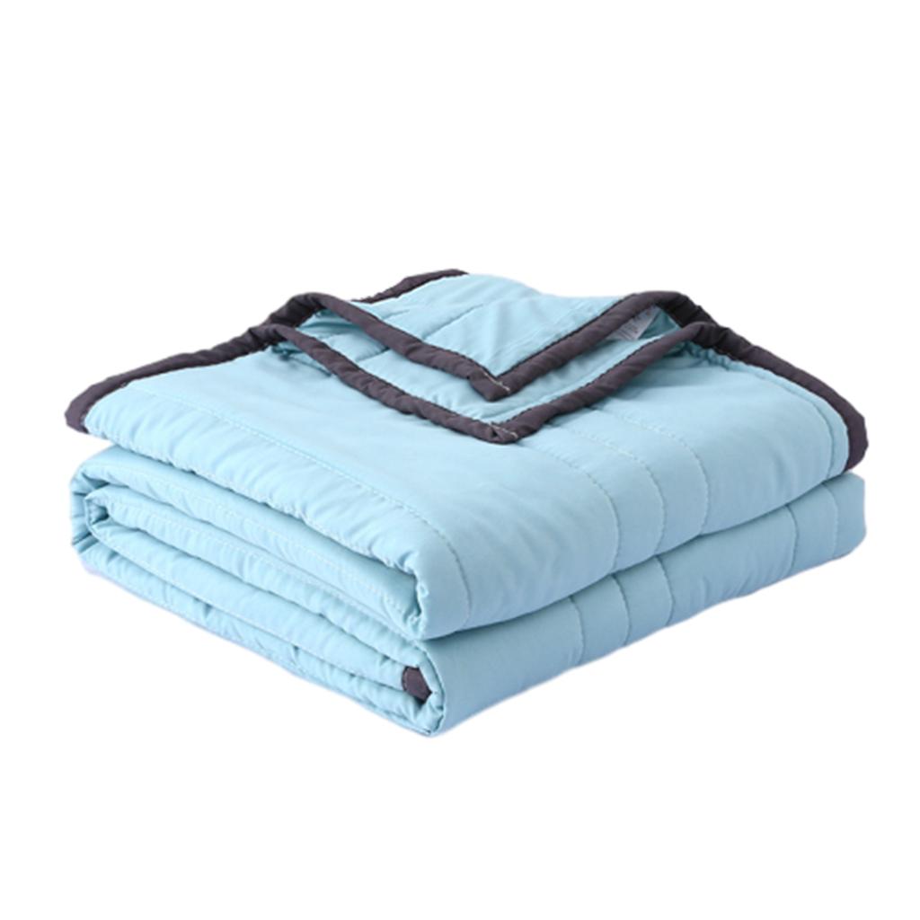 Washed Cotton Summer Quilt Portable Foldable machine washable Comfort Blankets for Home Bedroom Couch Sofa Bed Soft Blanket