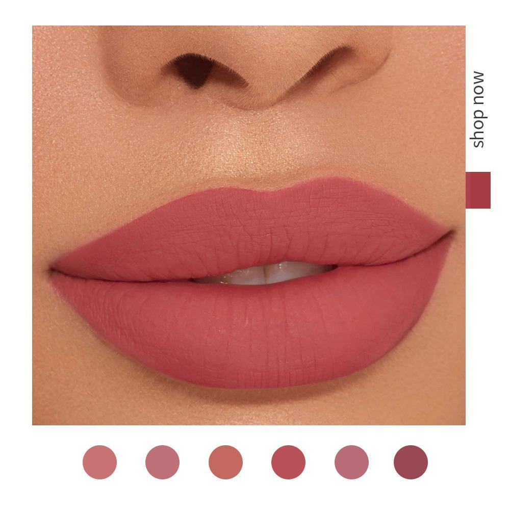 HANDAIYAN Waterproof Non -dipped Cup Lipstick Matte 6 -branch Lip Gloss