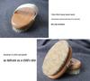 Beechwood Horsehair Soft Bristle Slimming Body Massage Brush