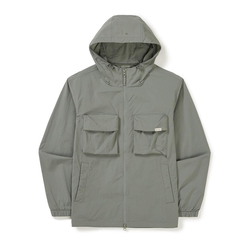 SNOWPEAK Route Out Pocket Windbreaker Light Khaki (S25MMRWB60)
