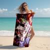 Beach Towel with Demon Slayer characters1 Pattern - soft,absorbent,machine washable Lightweight&Modern,swimming,Travel Essentials