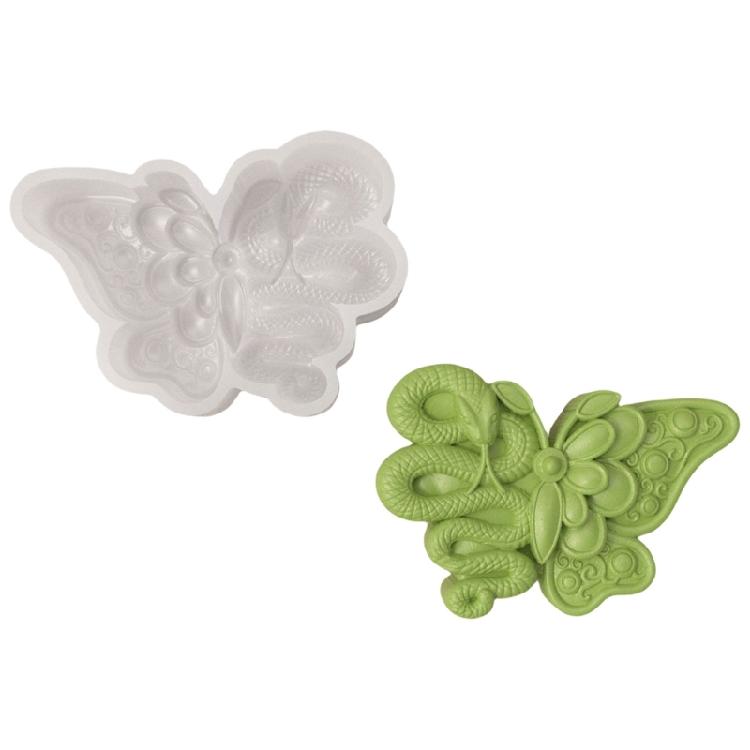 Rose Skull Snake Butterfly SIlicone Candle Molds for Epoxy Resin, Plaster Decorations Halloween Party Decorations