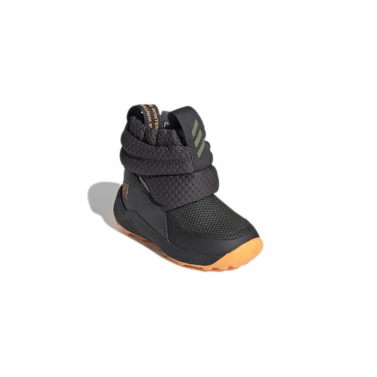 adidas Rapida Snow Slip Resistant High Top Toddler Shoes Carbon Black Infant And Toddler G27180