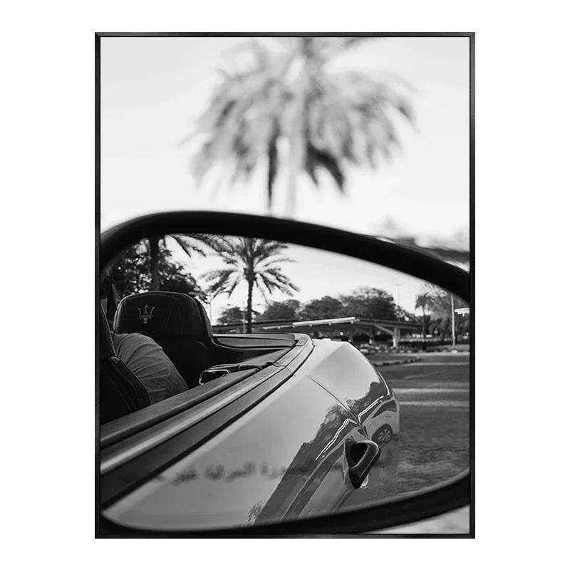 Modern Black White Fashion Sexy Women Paris Poster Decorative Prints Pictures Wall Art Canvas Painting Photos Bedroom Home Decor