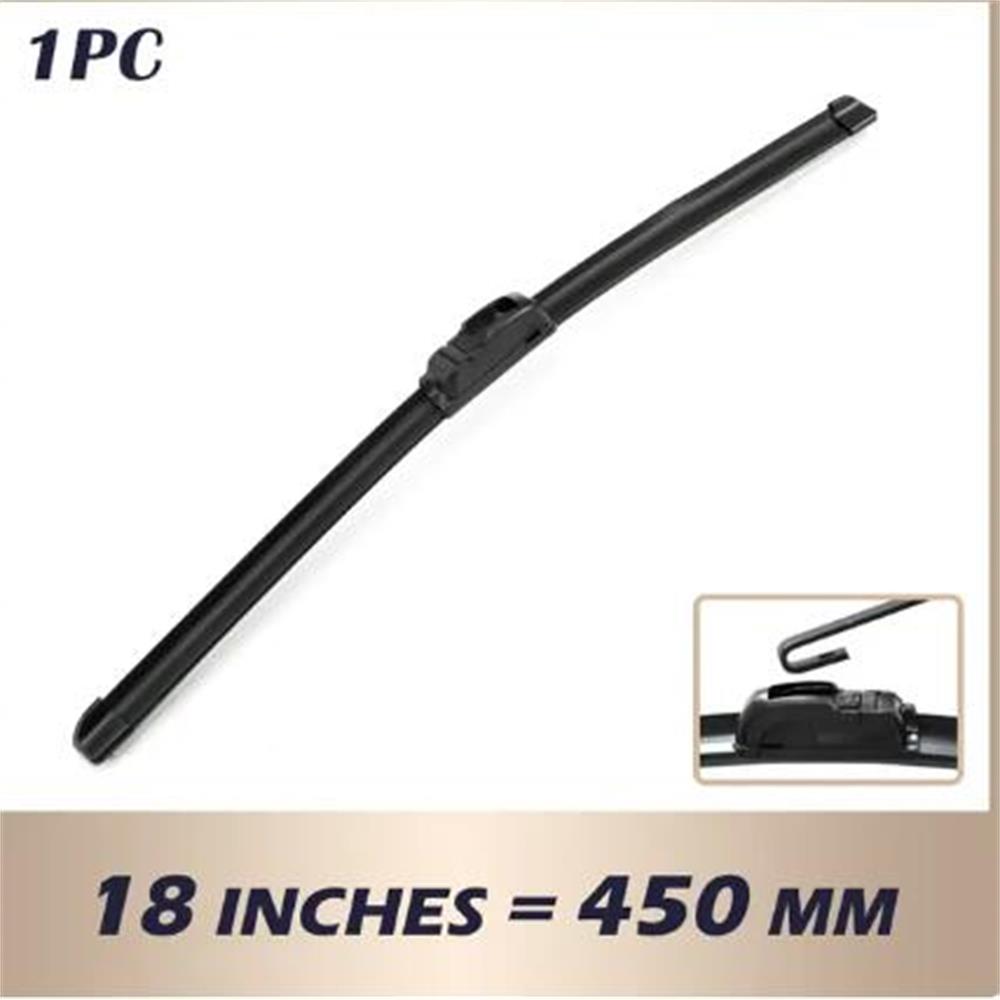 Universal U-type Car Wiper Blades Soft Rubber Windscreen Wipers Auto Windshield 14" 16" 17" 18" 19" 20" 21" 22" 24" 26" Fit Hook