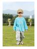 Nausicaa 2025 Spring Rainbow Letter T-shirt for Kids – All-match Loose Top for Boys & Girls