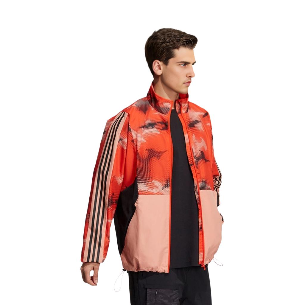 Adidas Breathable Coat Men's Orange Yellow H40237
