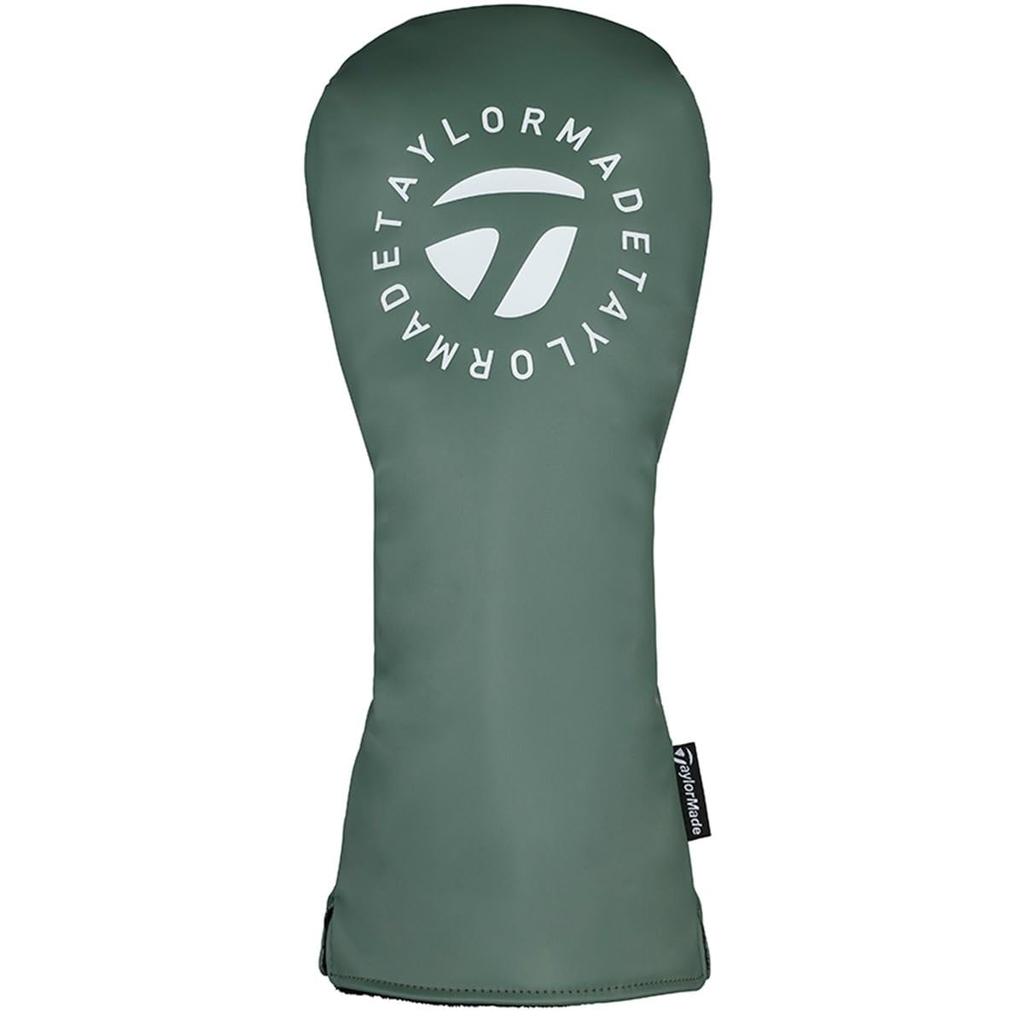 TaylorMade Circle Logo Driver Headcover, Acid Green, Unisex, UN786 25FW