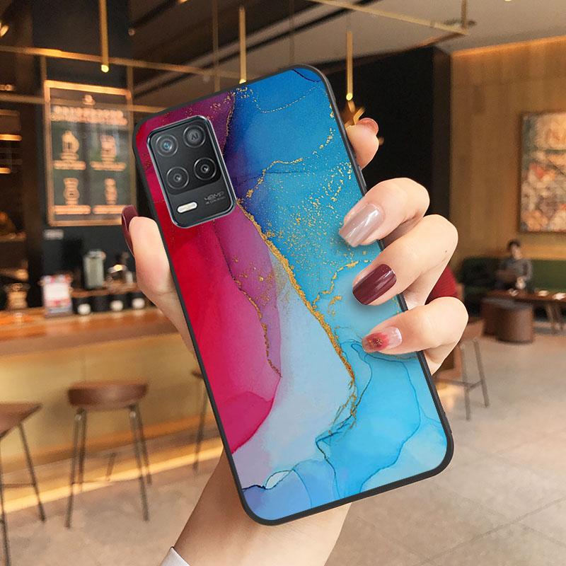 Marble Phone Case for OPPO Realme GT 2 Pro X2 Pro XT C25S 8 7 6 Pro 6i Realme GT Master C3 C21 C21Y C11 X3 SuperZoom