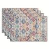 Printed Festival Party Placemats: Stain-Proof, Heat-Resistant Table Decoration