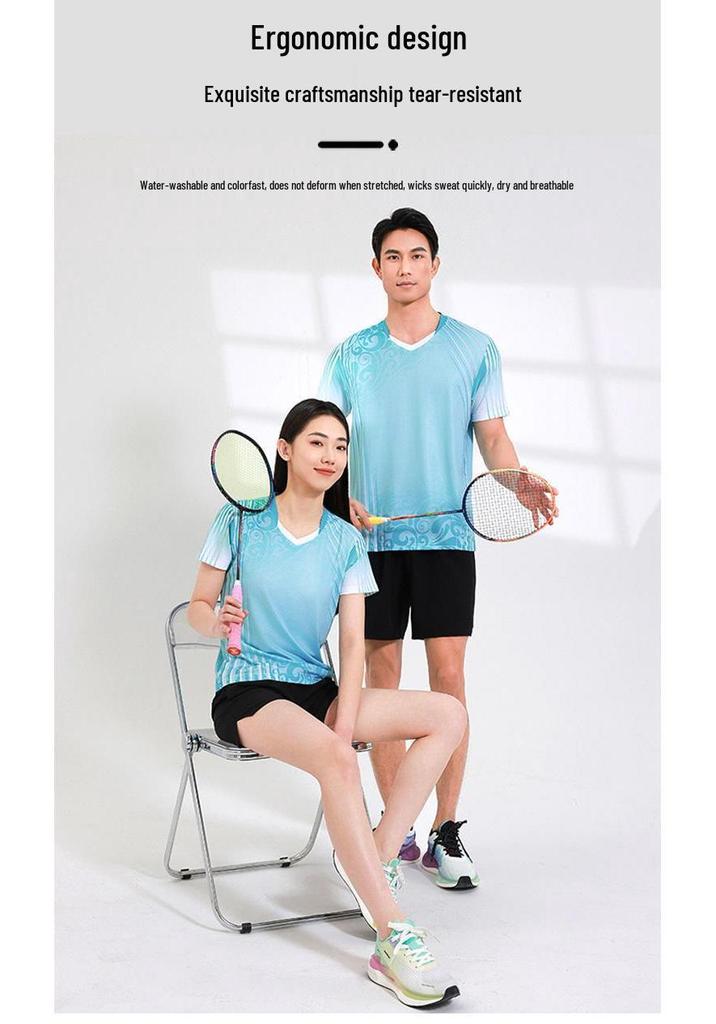 Custom Breathable Badminton Uniforms - Wear-Resistant Competition & Training Gear for Adults & Children