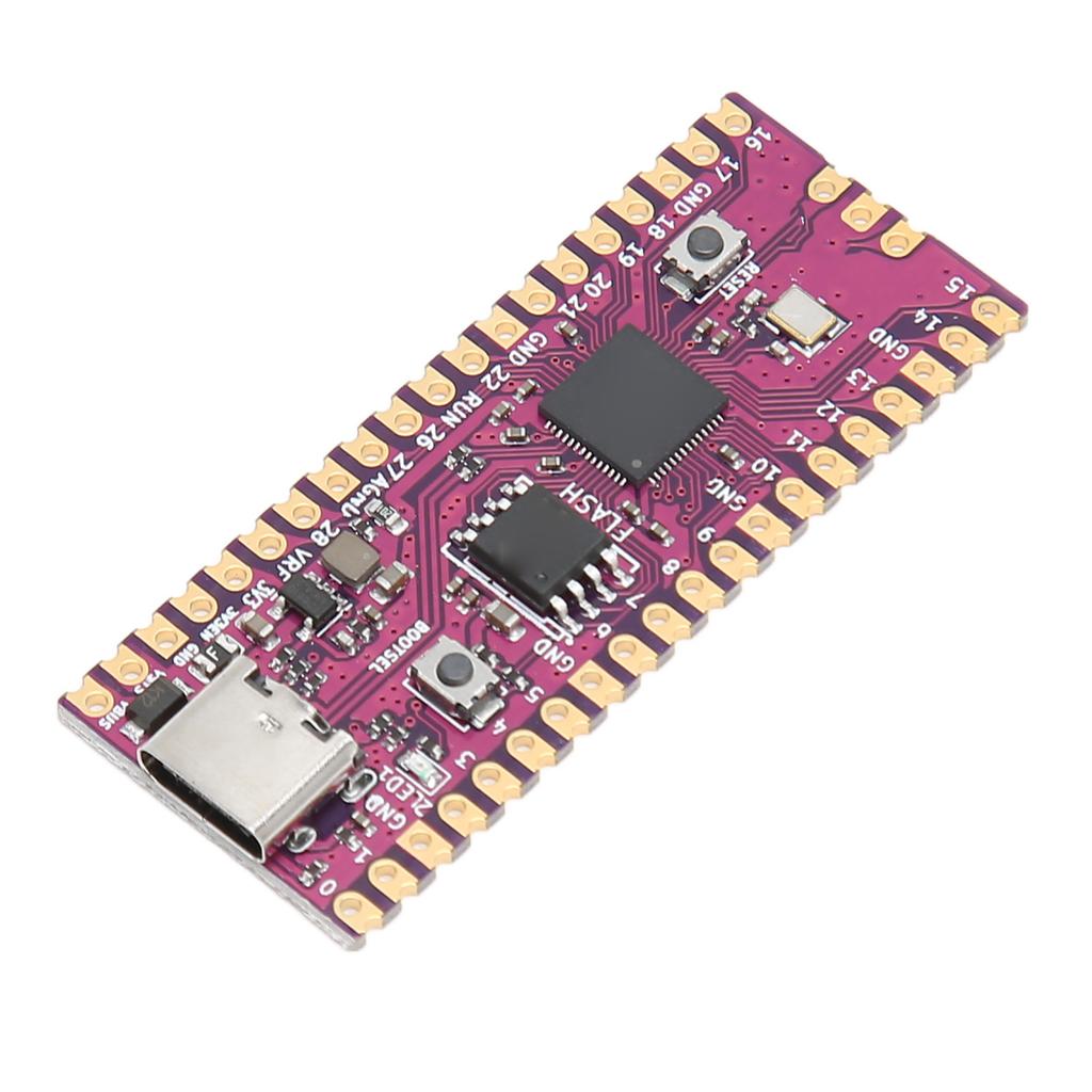 For RPi RP2040 Pico Board Dual Core ARM Cortex M0+ Processor Low Power Consumption Flexible Microcontroller Board