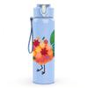 1PC Color Rooster Bird Farm Print 750ml Color Plastic Sports Water Bottle Leakproof Flip Straw Lid Suitable for Sports Office Home Use