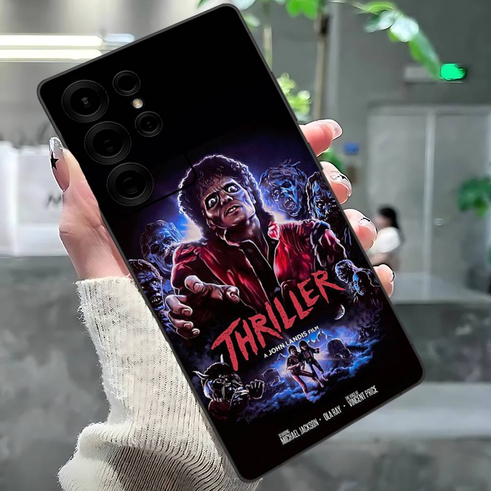 Pop Singer Michael Jackson Phone Case For Samsung S 24 Fe 25 Ultra Plus 20 Lite 21 30 22 23 24 22 Ultra 5G Fundas