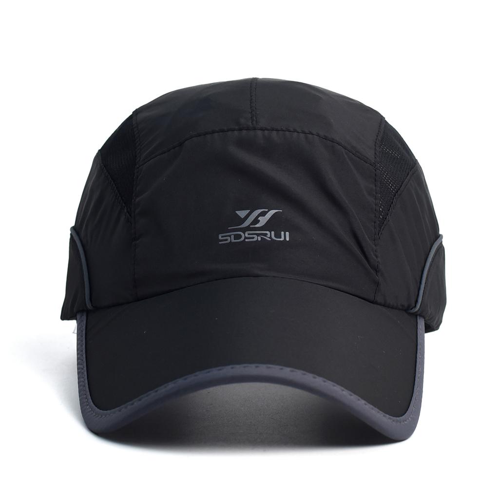 Frühling Sommer Neue Sportmützen Herren Sonnenhüte Outdoor Schnelltrocknendes Material Baseball Netzmützen Sonnenschutz Atmungsaktive Kappen