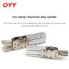 Pneumatic Cylinder Gripper For Robotic Machines Single-acting Double-acting Manipulator End Clamps 2015D 1615D