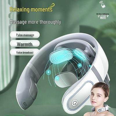 AUX Cervical Neck and Shoulder Massager with Heat CN Plug (adapter Included)