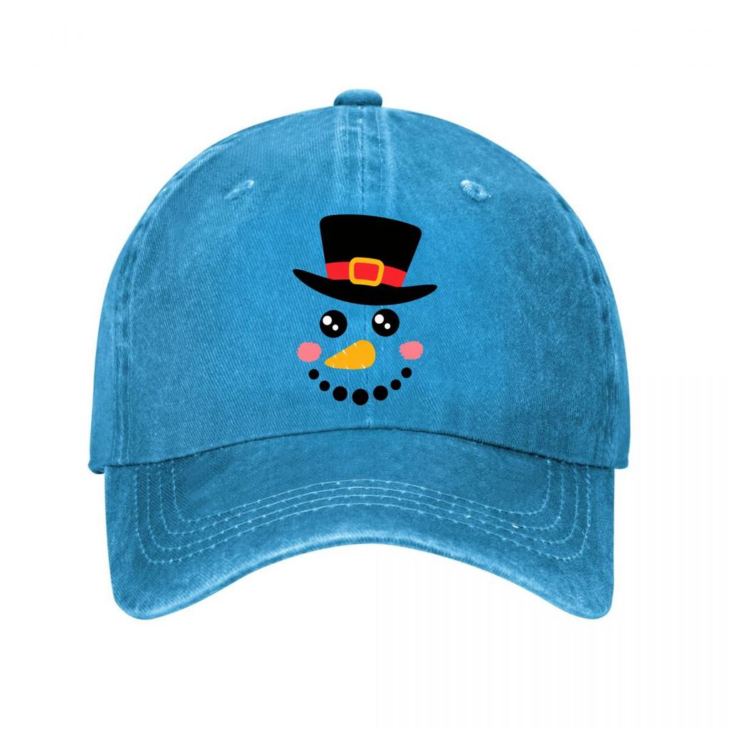 SnowUnisex Art Graphic Washed Baseball Cap Outdoor For Womens Unisex FeUnisex