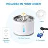 New 3.2L Stainless Steel Cat Water Fountain, USB Auto Smart Pet Drinking Fountain with Visual Water Window, Silent Pump for Cats