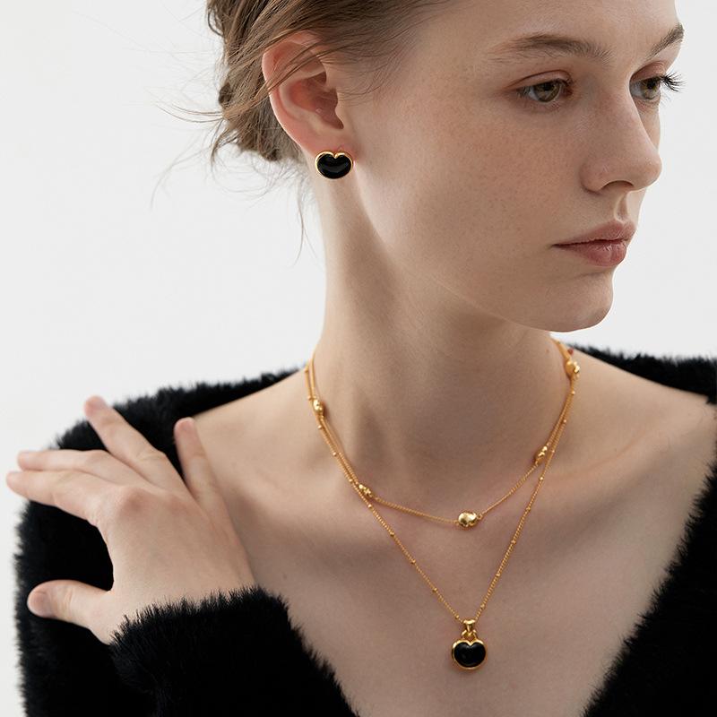 Necklace female niche light luxury high sense clavicle