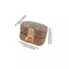 Elegant Square Jewelry Box: High-Capacity, Multi-Functional Storage for Rings, Earrings, and Necklaces - Trendy European and American Design