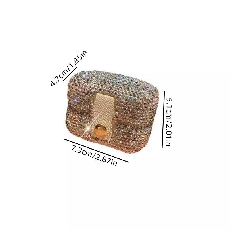 Elegant Square Jewelry Box: High-Capacity, Multi-Functional Storage for Rings, Earrings, and Necklaces - Trendy European and American Design