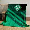 Werder Bremen Green Designed Flannel blanket for bedroom, living room, sofa, and nap