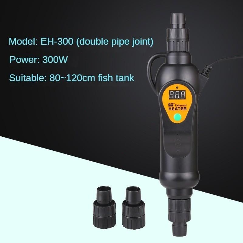 Aquarium External Heater Digital Display Constant Temperature Heating Rod Fish Tank Filter Barrel External Heating Device