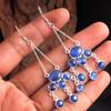 Kyanite Silver Charm Earring, Fashion Jewelry, 925 Sterling Silver Handmade Jewelry, Gifts For Her, Silver Earring