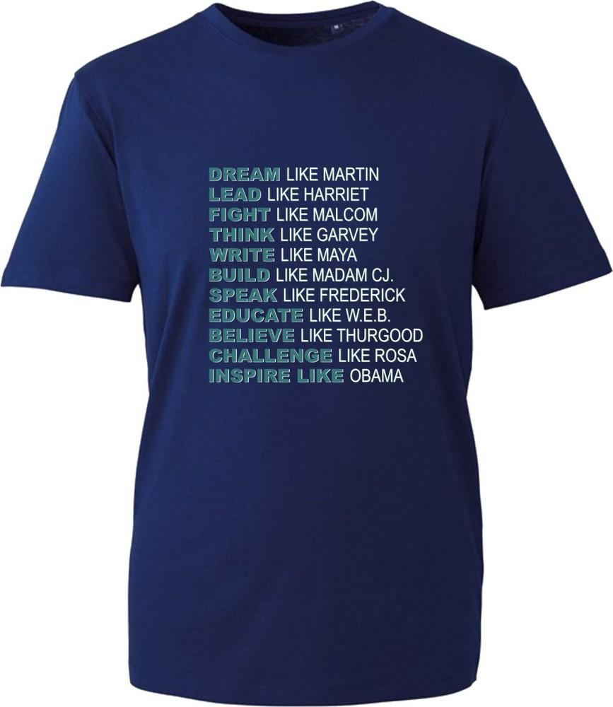 Dream Like Martin Black History Month Tshirt Black Lives Matter Equality Top S
