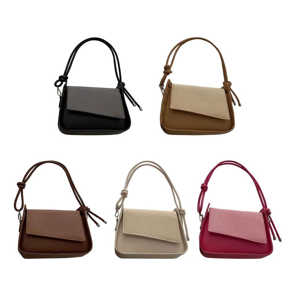 Womens Leather Shoulder Bag Lightweight Casual Tote for Dating Holiday Shopping