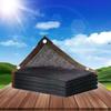 Black Shade Cloth Sunblock Mesh Cover Taped Edge with Grommets, Sun Net for Pergola, Plants Greenhouse, Gardens, Patio, Canopy