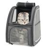Pet Bag Aviation Can Bring Folding Cat Bag Breathable Large Capacity Cat Dog Outdoor Travel Pet Double Shoulder Cat Bag