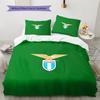 Lazio Pattern Bedding Quilt Set  Home Decoration  Gift (1 * Duvet Cover + 2 * Pillowcase  Without Core)