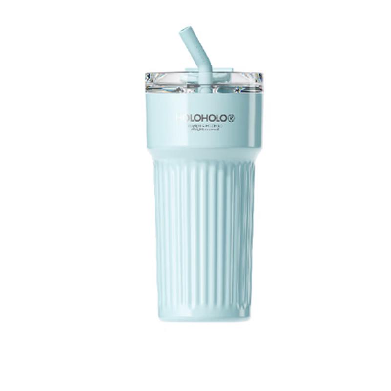 HOLOHOLO RM-02 Portable Insulated Stainless Steel Straw Cup