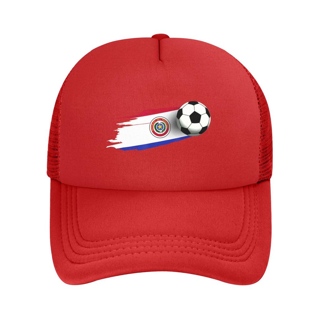 Paraguay Flagge Paraguay Fußball Kappe Unisex Damen Outdoor Hüte Verstellbare Sonnenkappe Neue Baseballkappen