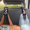 Cute 3D Cartoon Car Seat Back Hooks - Couple Collection