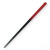 Chopsticks Vermilion Black Gradient Paint Made In Japan J-kitchens (Hashi) 23.5cm
