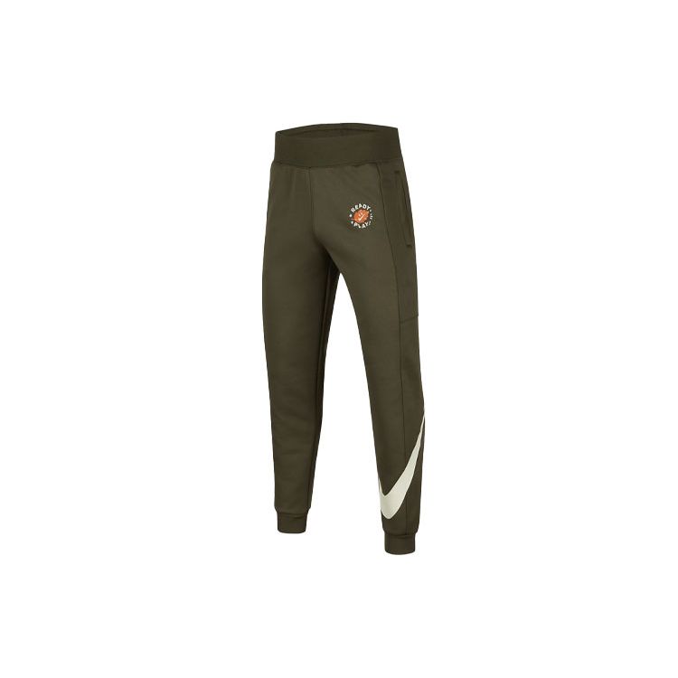 

Nike Трикотажные спортивные штаны детские низ цвета хаки FV4008-386 L