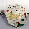 1pc Dogs Pets Automatic Open/Close Umbrella with One Touch Button,, Windproof Design   Lightweight Portable Umbrella for Women & Men6105