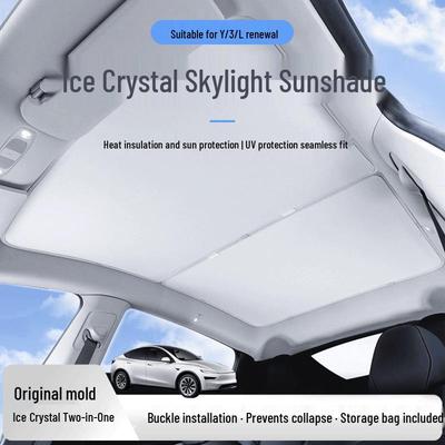 Tesla Model 3/Y/YL Schiebedach Sonnenschutz & Hitzeschutz Visier
