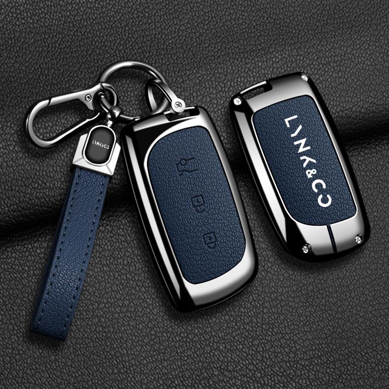

Lynk & Co Car Key Cover for 2022-2023 Models: 06, 01 New Energy, 05, 09 with Premium Shell and Buckle Custom Contact Customer Service