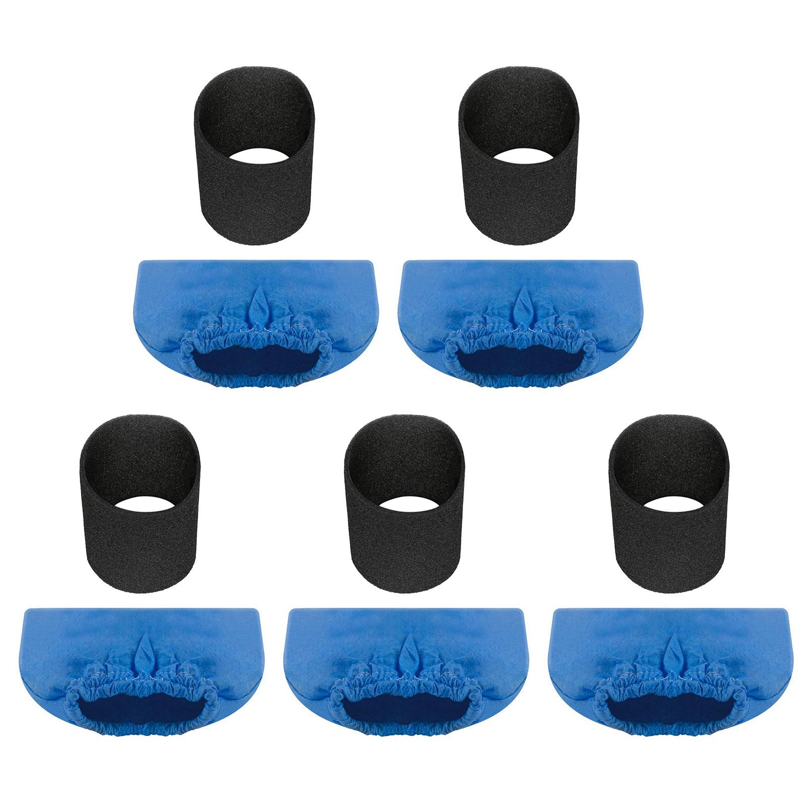 

5 Набор многоразовых губчатых фильтров Профессиональный инструмент для чистки для повышения производительности двигателей пылесоса WD1