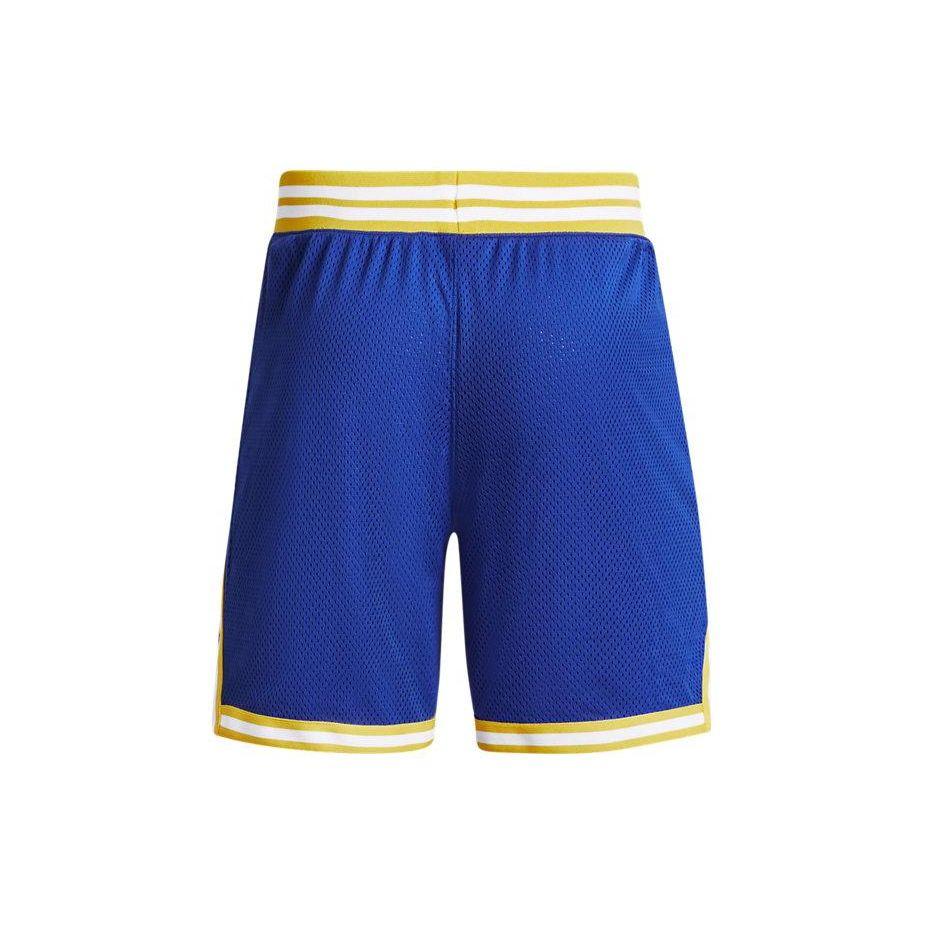 Under Armour Curry Cartoon Pattern Printed Basketball Shorts Men shorts Blue 1380330-400