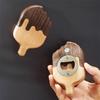 Magnetic Walnut Bottle Opener , Ice Cream Model,Suitable for Home Decoration and Bar
