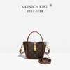 Trend Handbag Women's 2025 New Fashion Light Luxury Shoulder Bag Retro Printing Niche Texture Messenger Bag