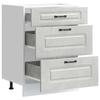 Lower Kitchen Cabinet, Kalmar, Concrete Grey