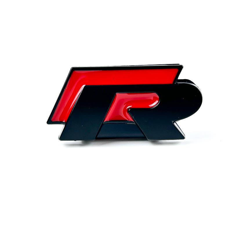 Golf 3 4 MK3 MK4 2026 Hot For VW VOLKSWAGEN 3D Metal R Badge Car Grill Emblem Stickers Decal For VW Volkswagen Jetta Bora Candy