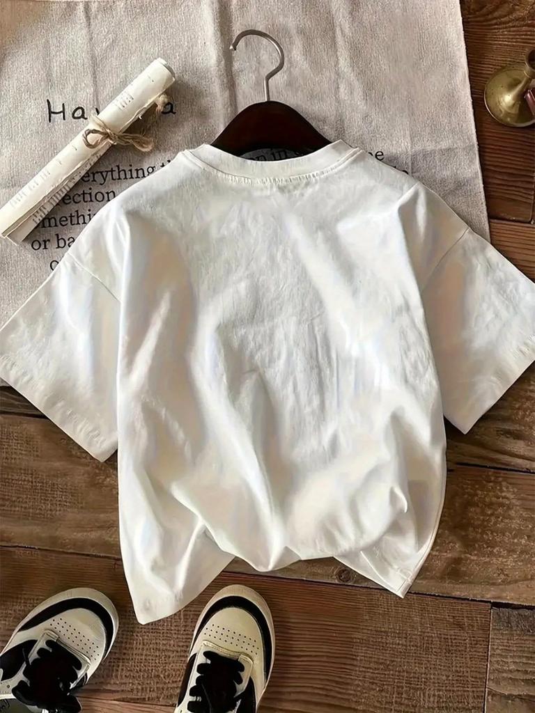 Starfish Shells and Floral Print Women Round Neck Short Sleeve T-shirt Summer Casual and Simple Style Women Clothes