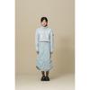 Heart Penguin Half Zip Sweater  Gray 